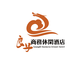 良子商務(wù)休閑酒店logo設(shè)計