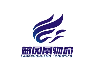 曾翼的藍鳳凰物流有限公司logo設(shè)計
