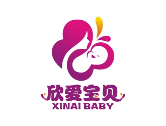 xinaibaby  欣愛(ài)寶貝logo設(shè)計(jì)