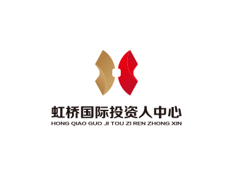 虹橋國際投資人中心logo設(shè)計(jì)