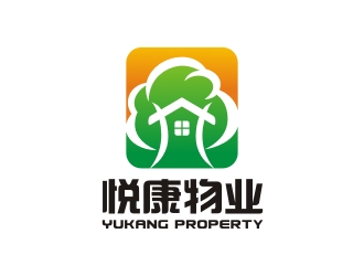 重慶悅康物業(yè)管理有限公司標(biāo)志logo設(shè)計