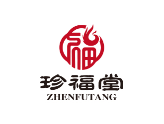 孫金澤的珍福堂電視欄目標志logo設(shè)計