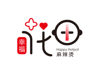 孫金澤的幸?；ㄌ锫槔睜C （Happy Hotpot）logo設計