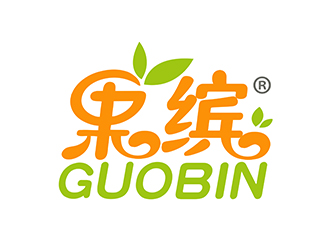 潘樂的果繽鮮榨果汁商標設(shè)計logo設(shè)計