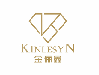 唐國強的Kinlesyn 金儷鑫logo設(shè)計
