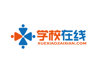 張俊的學校在線logo設(shè)計