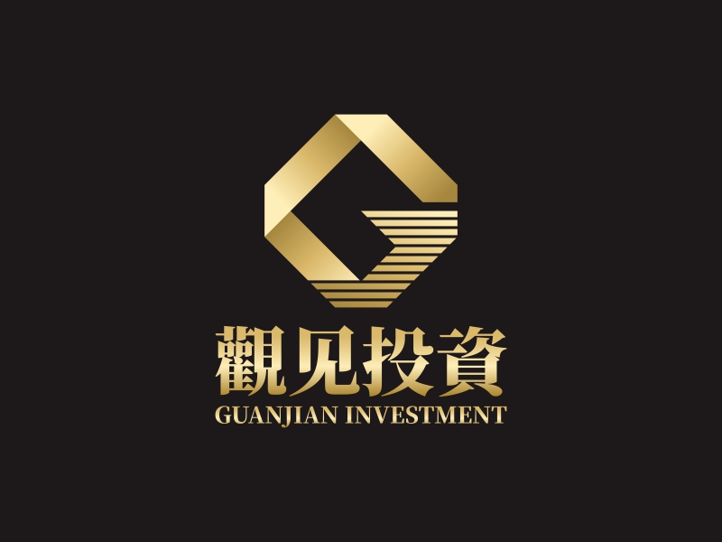 陳國(guó)偉的標(biāo)志：觀見投資         公司名稱：福建省觀見投資咨詢有限公司logo設(shè)計(jì)