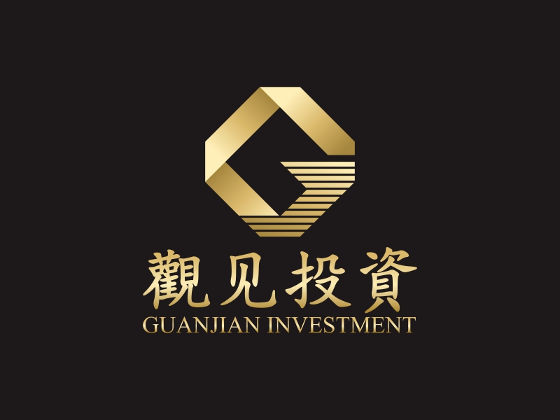 陳國(guó)偉的標(biāo)志：觀見投資         公司名稱：福建省觀見投資咨詢有限公司logo設(shè)計(jì)