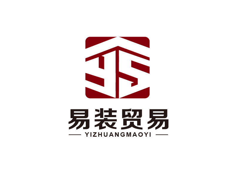 朱紅娟的上海易裝貿(mào)易有限公司（胡冬生）logo設計
