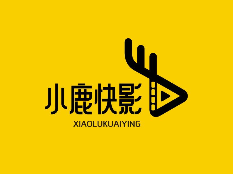 小鹿快影l(fā)ogo設計