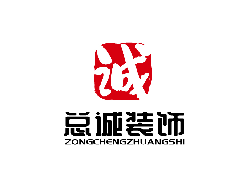 張俊的上?？傉\裝飾材料有限公司logologo設(shè)計(jì)