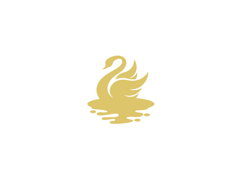 張俊的天鵝湖酒店logo設(shè)計