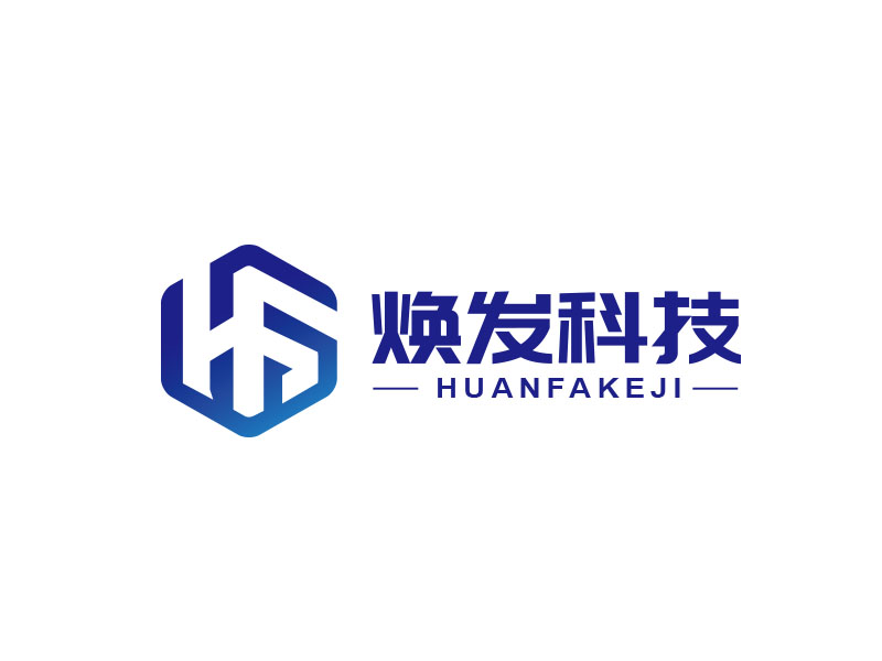 朱紅娟的河南煥發(fā)科技實業(yè)有限公司logo設計