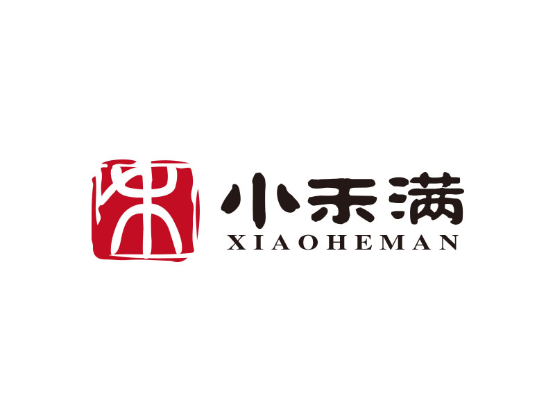 朱紅娟的深圳小禾滿科技有限公司logo設(shè)計