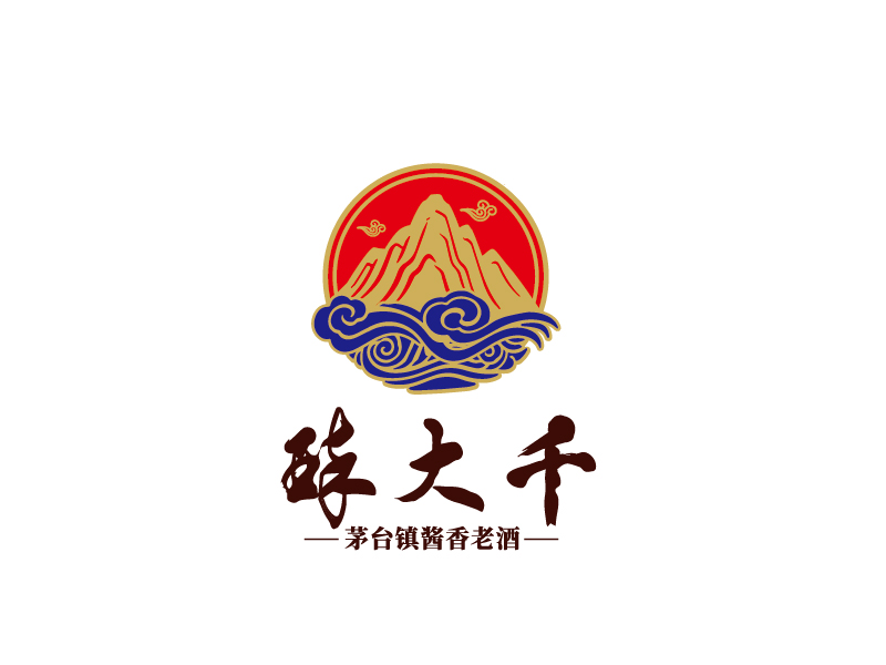 張俊的醉大千logo設(shè)計(jì)